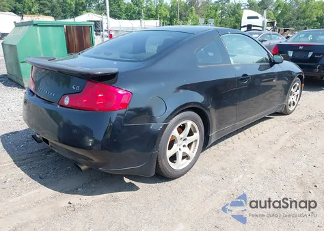 2004 Infiniti G35 z USA, uszkodzony, nr VIN JNKCV54E74M821885